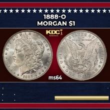 1888-o Morgan Dollar $1 Grades Choice Unc