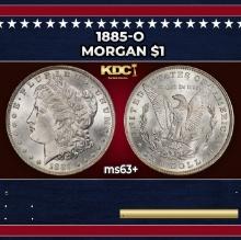1885-o Morgan Dollar $1 Grades Select+ Unc
