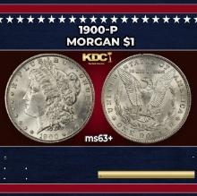 1900-p Morgan Dollar $1 Grades Select+ Unc