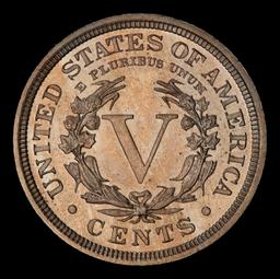 1909 Proof Liberty Nickel Near Top Pop! 5c pr67+ SEGS