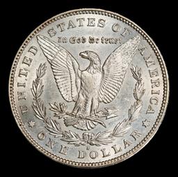 1892-s Morgan Dollar $1 au58+ SEGS
