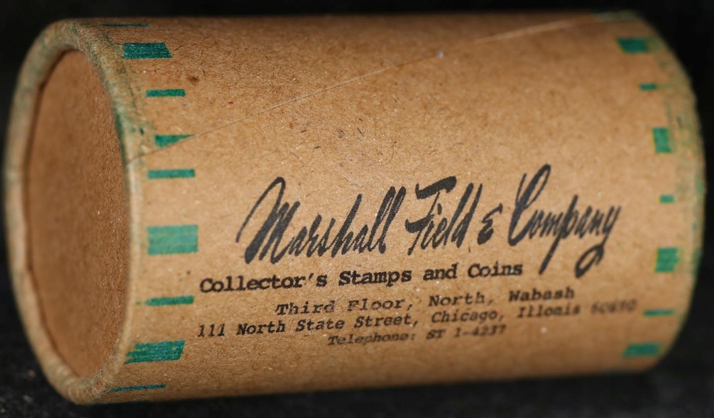 COE- Rare Green Level MARSHALL FIELDS Circ Morgan $1 Roll 20