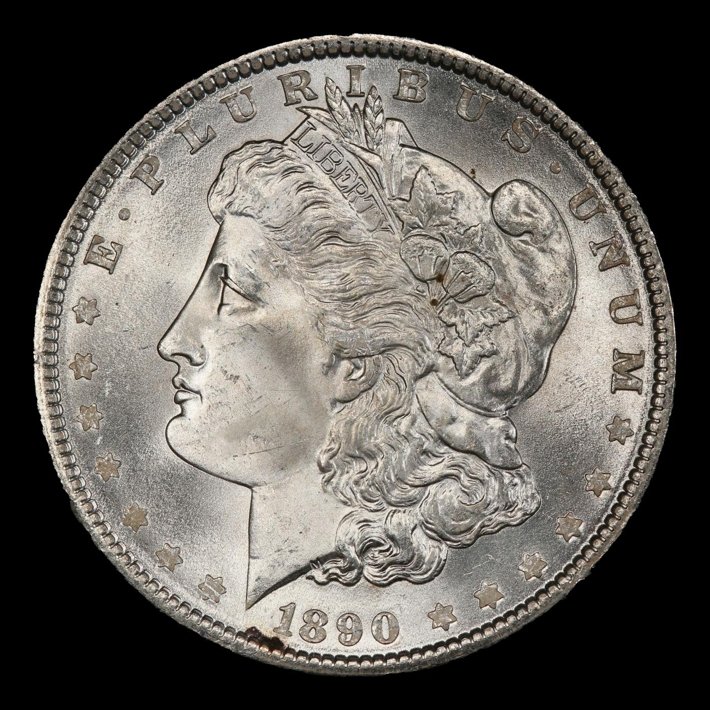 1890-p Morgan Dollar TOP POP! $1 ms67 SEGS