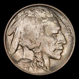 1913-p Ty I Buffalo Nickel 5c Grades ms66+