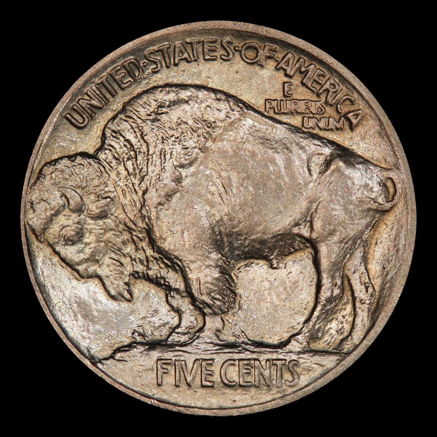 1913-p Ty I Buffalo Nickel 5c Grades ms66+