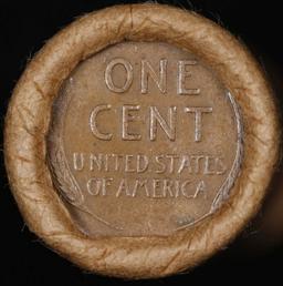 Lincoln Wheat Cent 1c Mixed Roll Orig Brandt McDonalds Wrapper, 1921-s end, Wheat other end