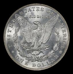 1891-p Morgan Dollar $1 Grades ms64