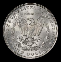 1882-p Morgan Dollar $1 Grades ms63+