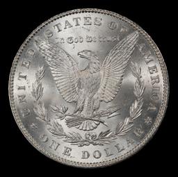 1882-p Morgan Dollar $1 Grades ms63+