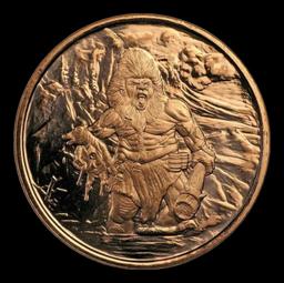 Frost Giant Nordic Creatures - 1oz .999 Fine Copper Round