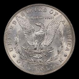 1902-p Morgan Dollar $1 Grades ms62+