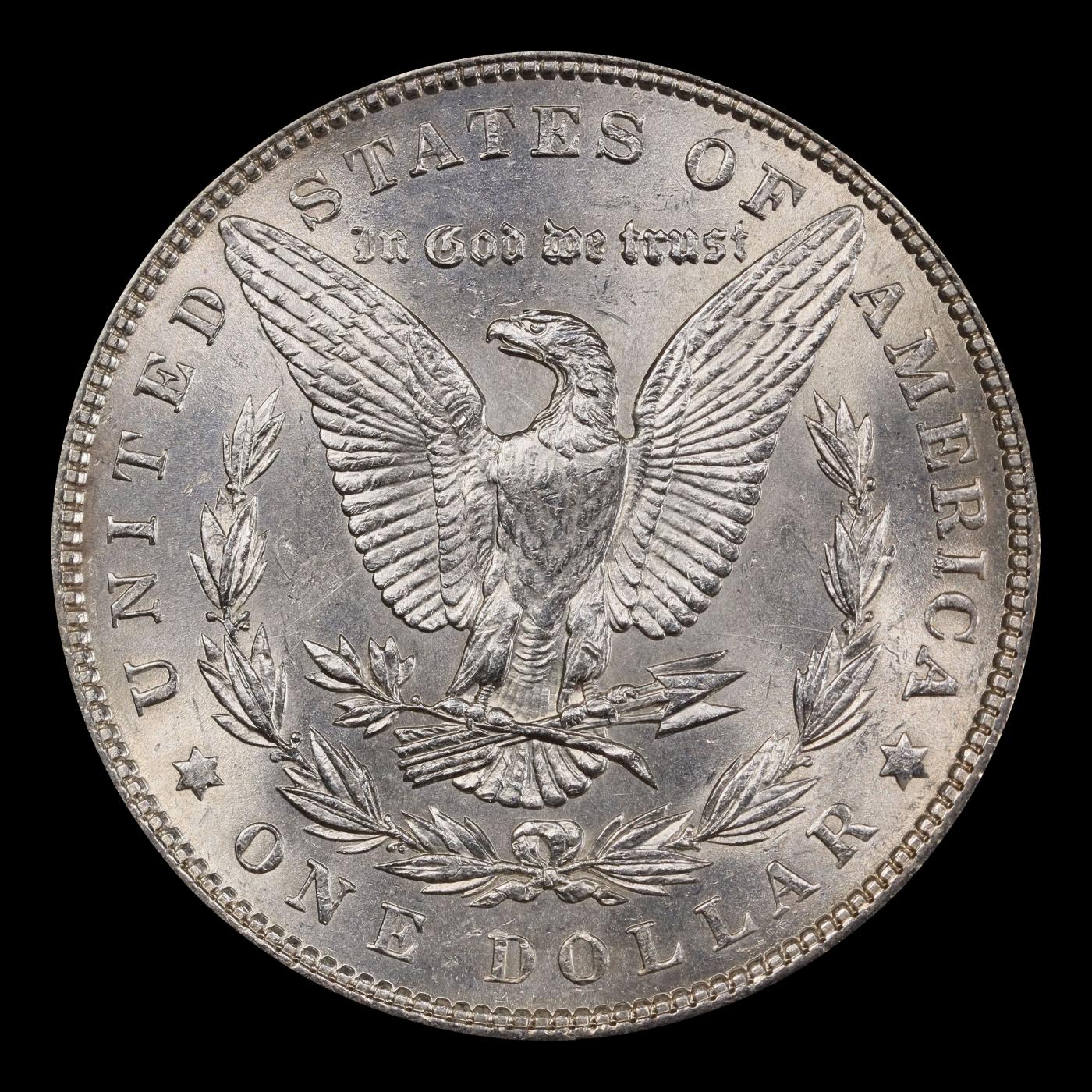 1902-p Morgan Dollar $1 Grades ms62+