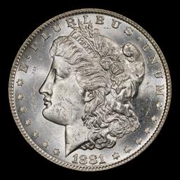 1881-s Morgan Dollar $1 Grades ms63