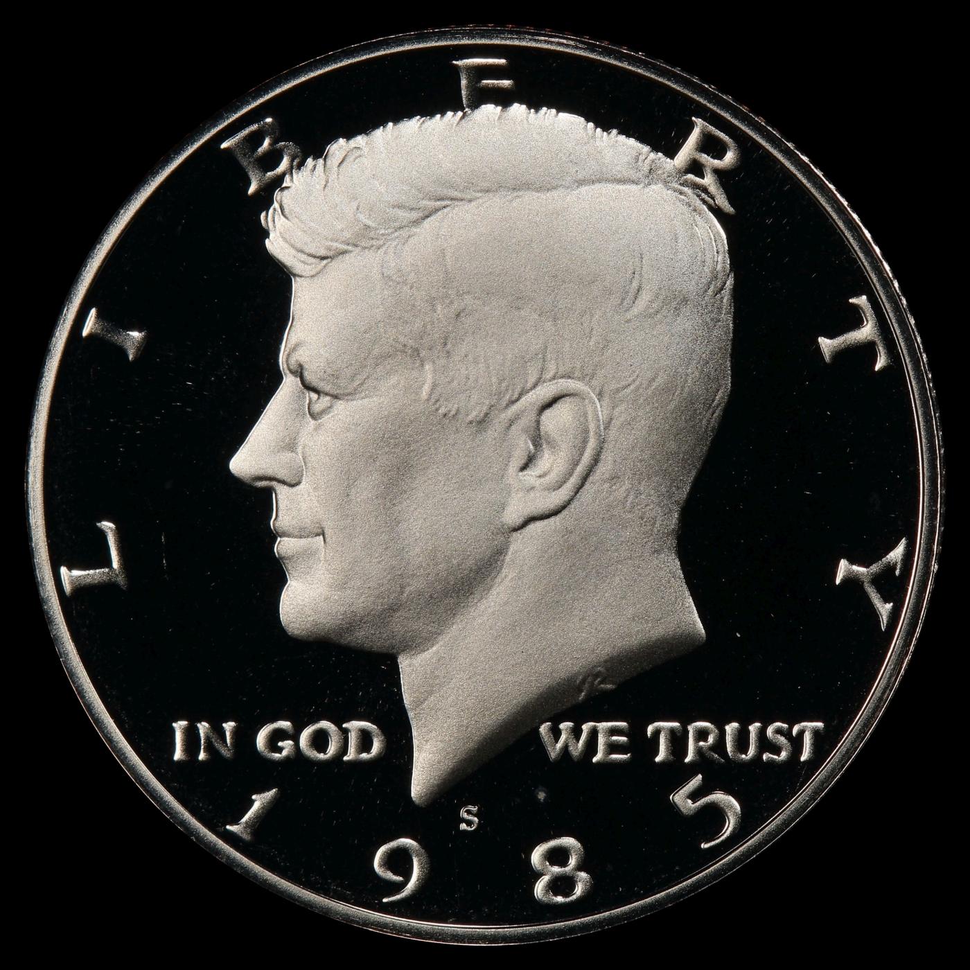 1985-s Proof Kennedy Half Dollar 50c pr70 dcam SEGS
