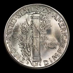 1939-d Mercury Dime Near Top Pop! 10c ms68 FSB SEGS