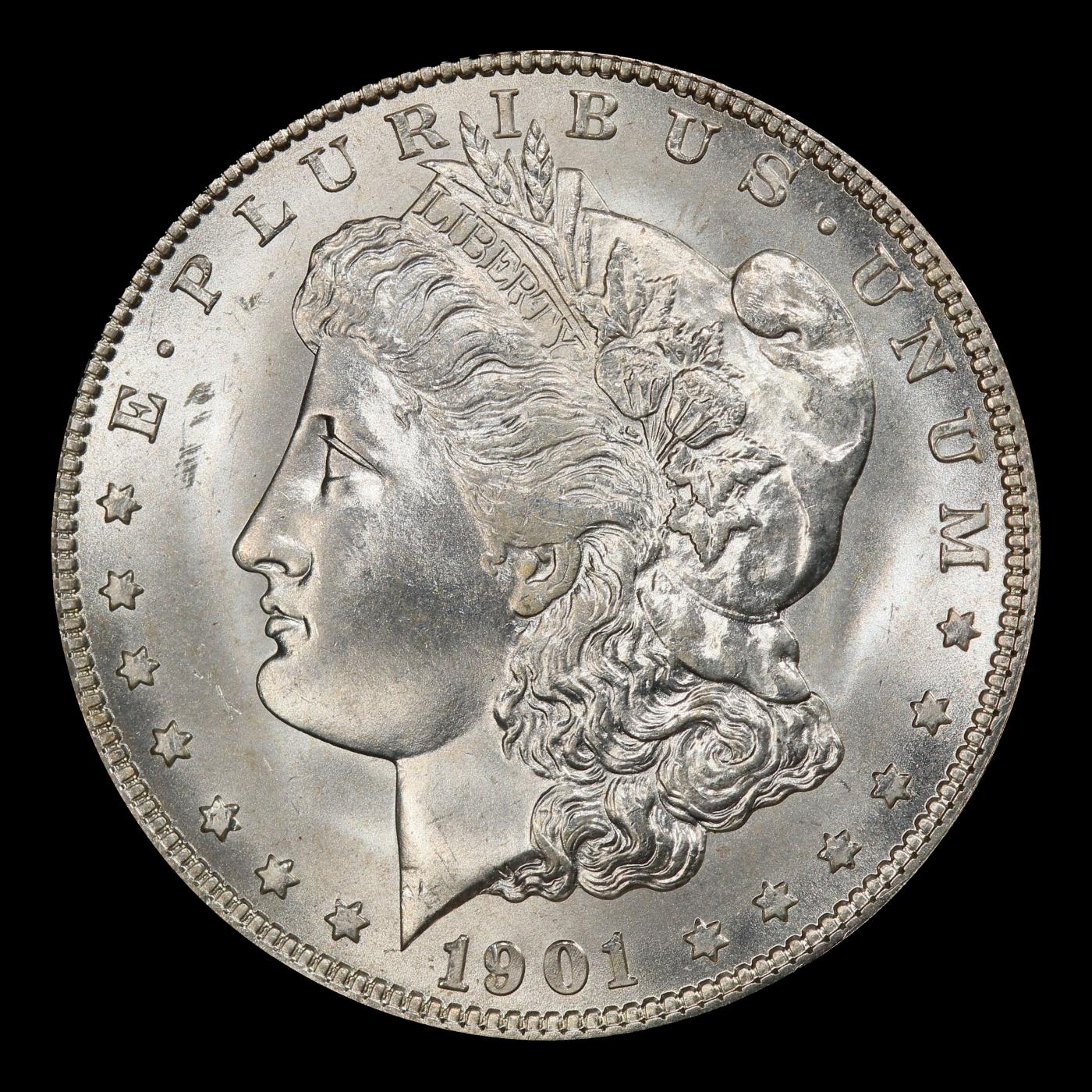 1901-o Morgan Dollar $1 Grades ms66