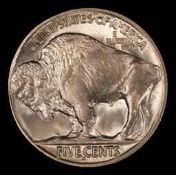 1914-d Buffalo Nickel 5c ms65+ SEGS