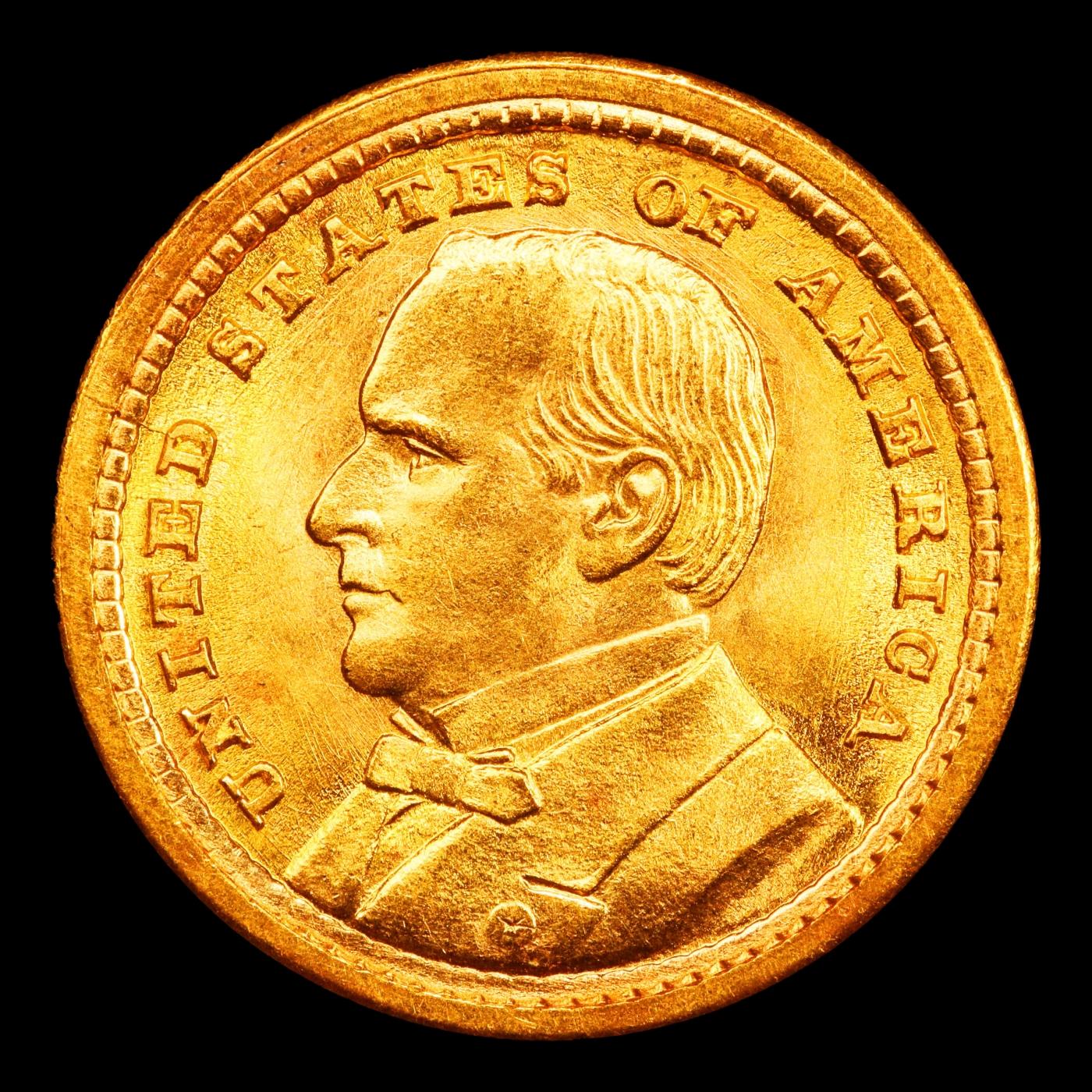 1903 McKinley Louisiana Purchase Gold Commem Dollar Near Top Pop! 1 ms67 SEGS
