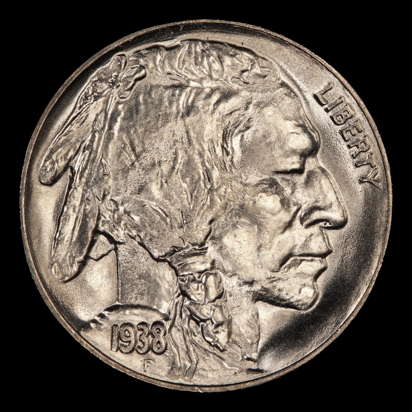 1938-d/d Buffalo Nickel Near Top Pop 5c ms67+ SEGS
