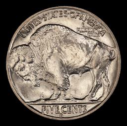 1938-d/d Buffalo Nickel Near Top Pop 5c ms67+ SEGS