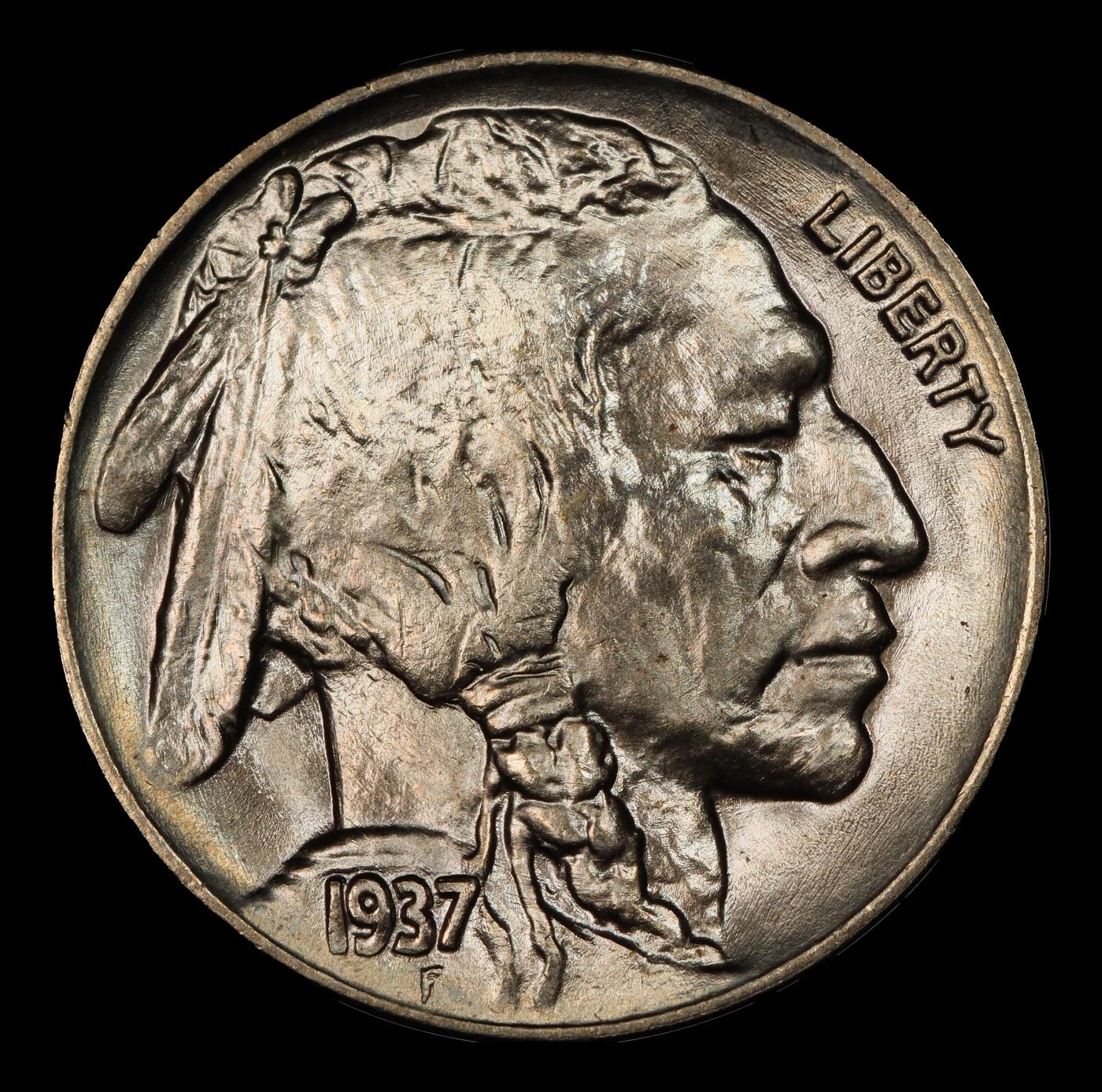 1937-p Buffalo Nickel 5c ms67 SEGS