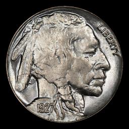 1927-p Buffalo Nickel 5c Grades ms64