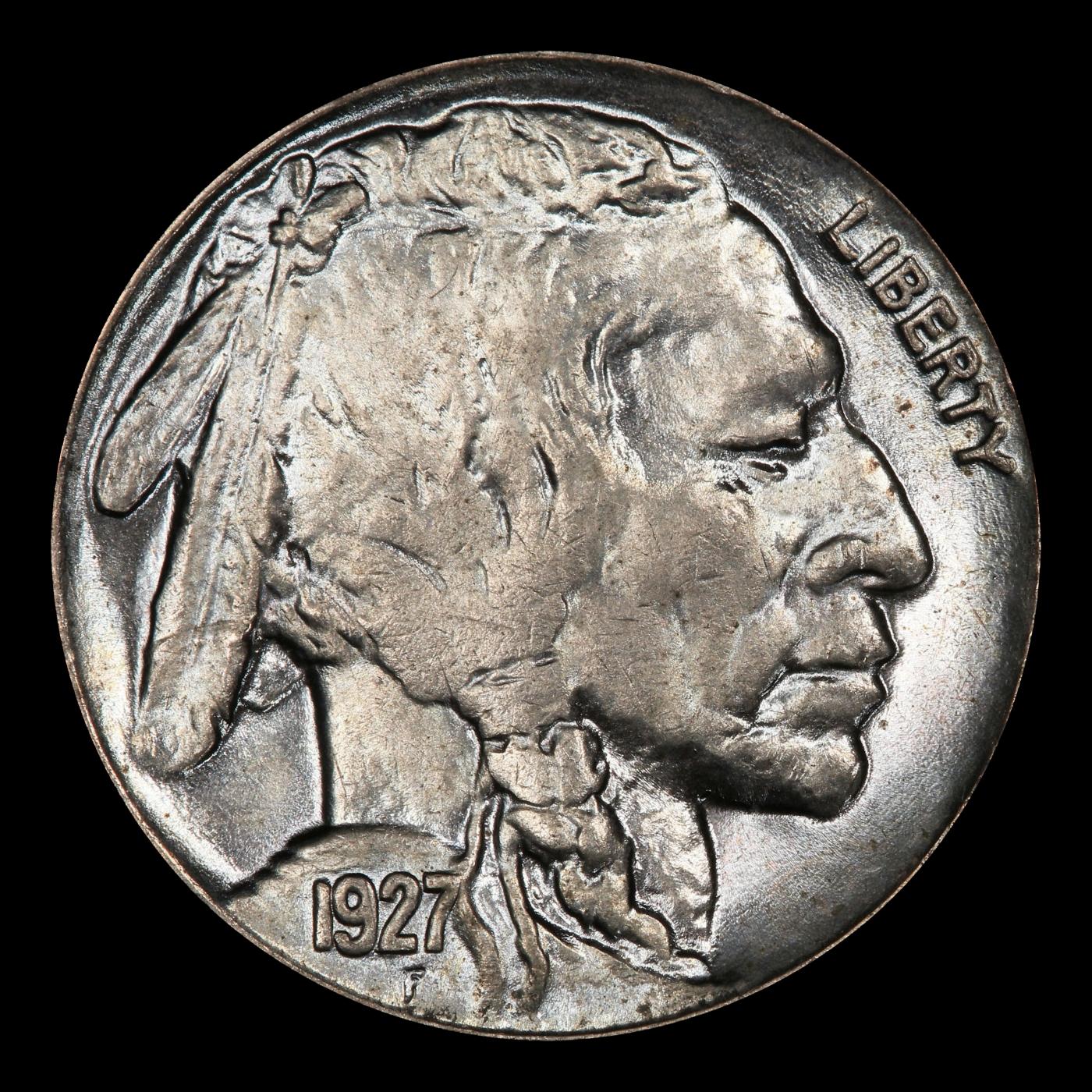 1927-p Buffalo Nickel 5c Grades ms64