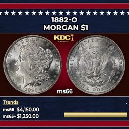 1882-o Morgan Dollar $1 ms66 SEGS