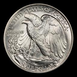 1934-p Walking Liberty Half Dollar 50c Grades ms66
