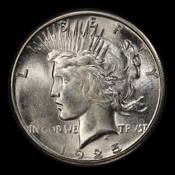 1925-s Peace Dollar Near Top Pop $1 ms64+ SEGS