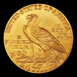 1911-p Gold Indian Quarter Eagle TOP POP! $2 1/2 ms66 USCG