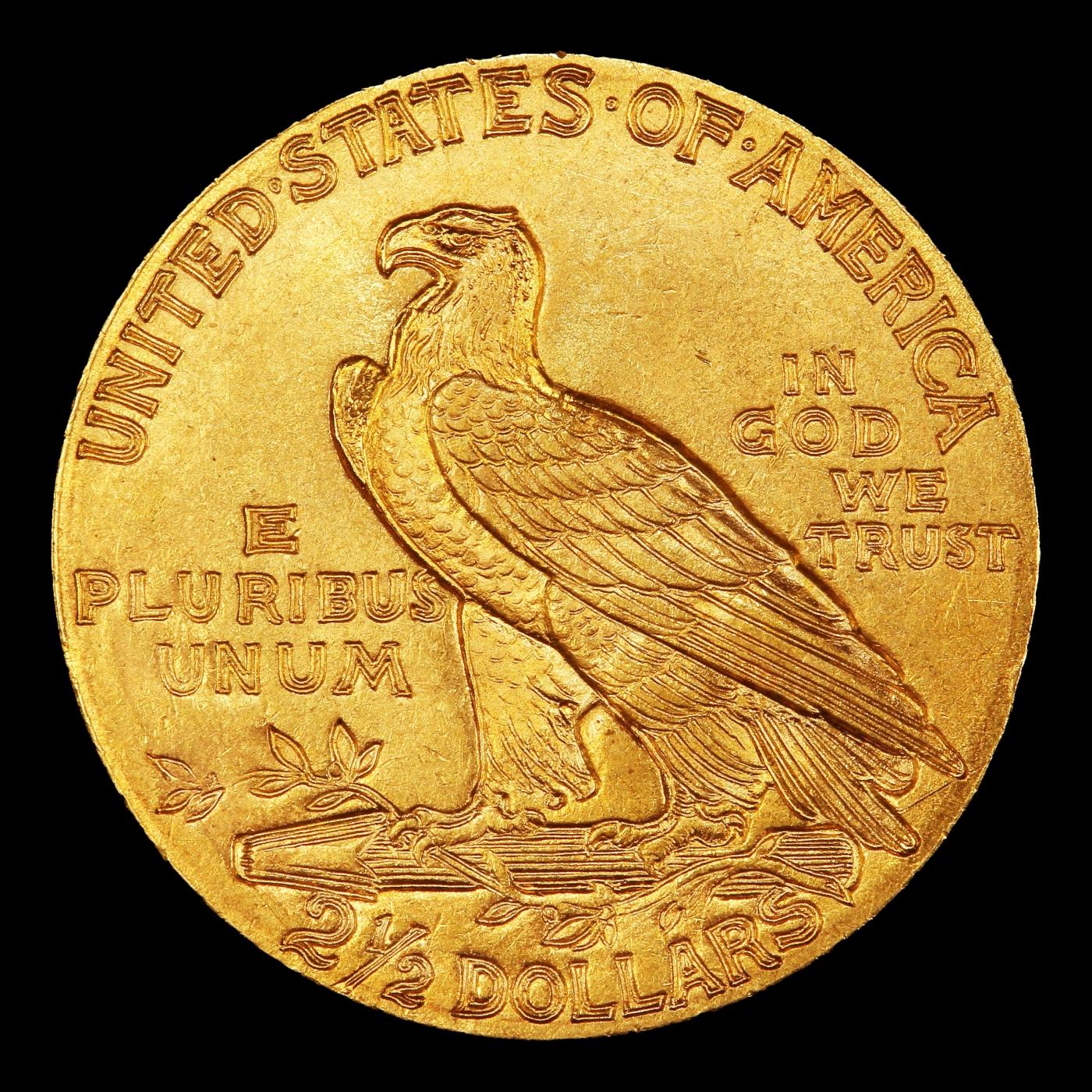 1911-p Gold Indian Quarter Eagle TOP POP! $2 1/2 ms66 USCG