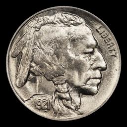 1921-p Buffalo Nickel 5c ms66 SEGS