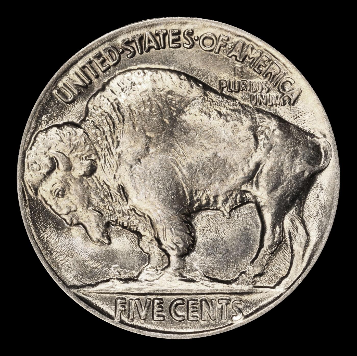 1921-p Buffalo Nickel 5c ms66 SEGS