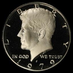 1979-s Ty 1 Proof Kennedy Half Dollar 50c pr70 dcam SEGS