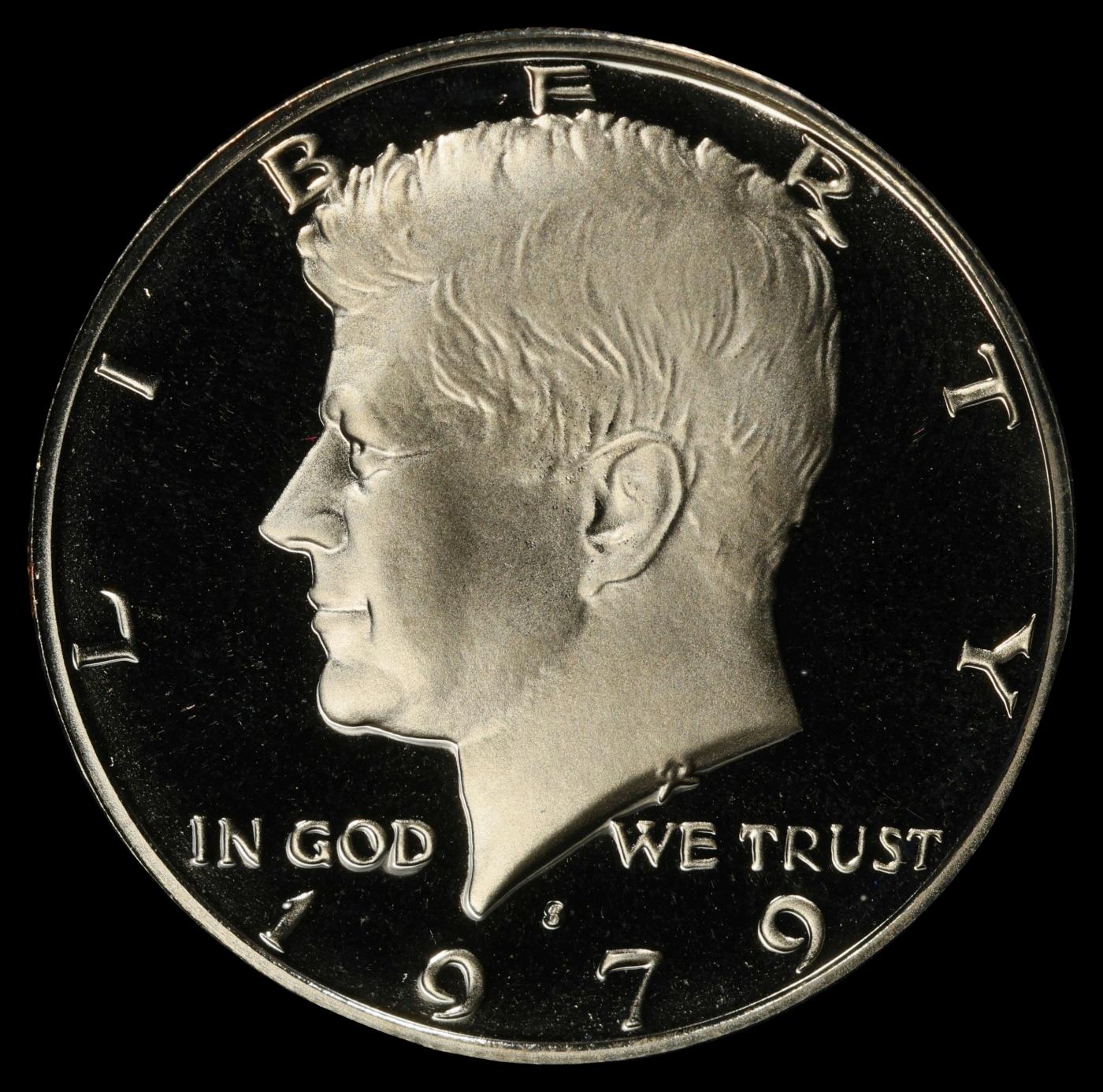 1979-s Ty 1 Proof Kennedy Half Dollar 50c pr70 dcam SEGS