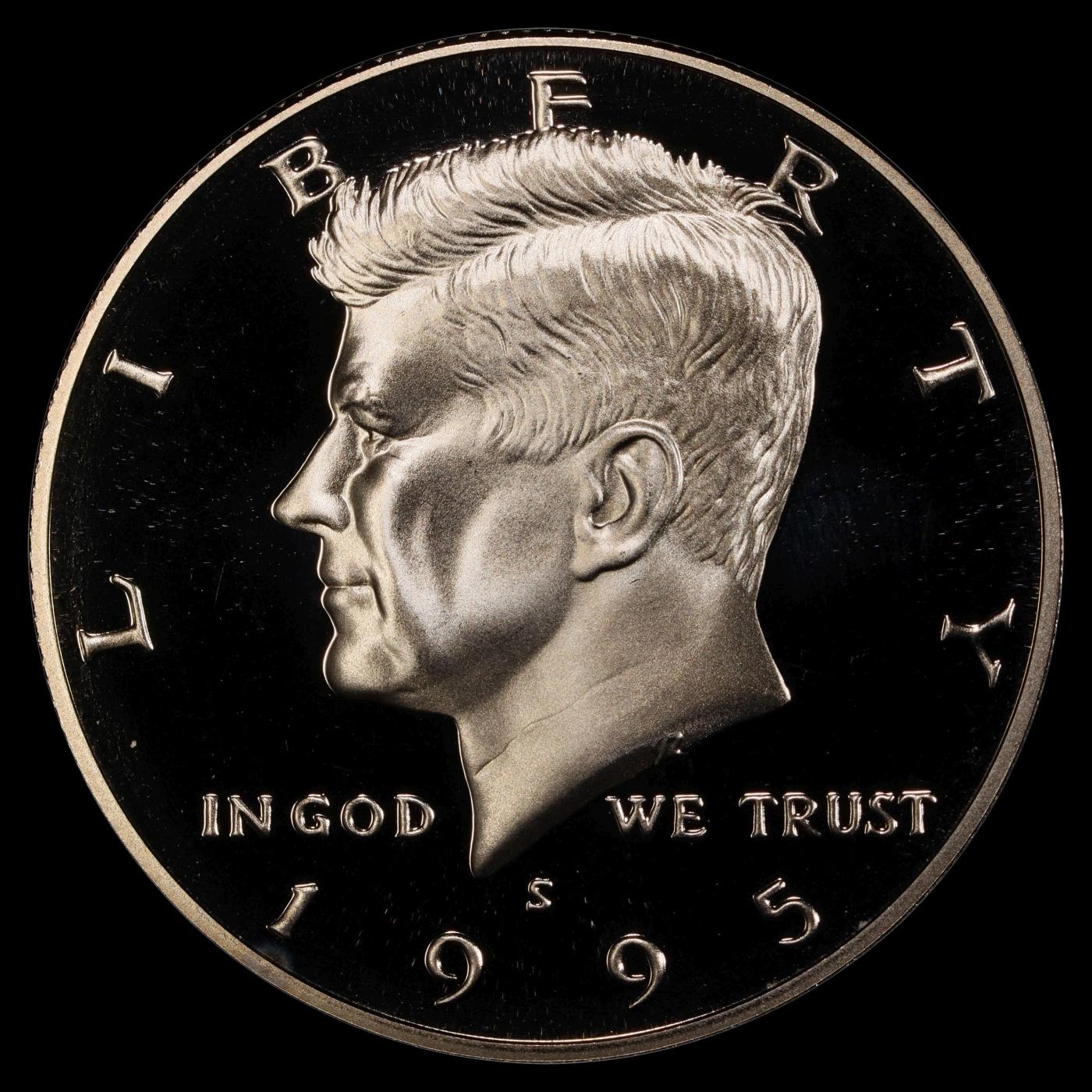 1995-s Proof Kennedy Half Dollar 50c pr70 dcam SEGS