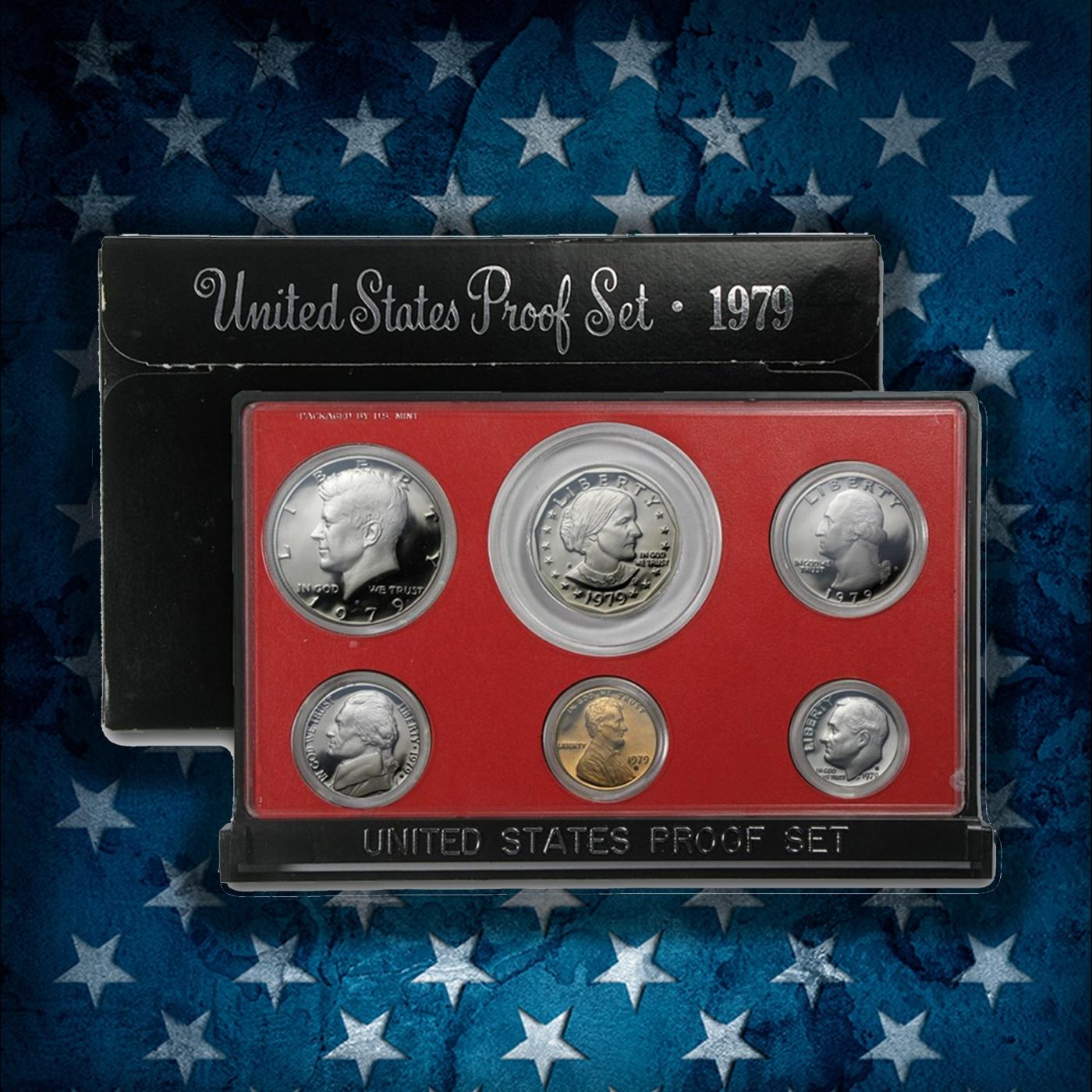 1968-1979 Proof Set Run 67 Coins 12 Complete Sets
