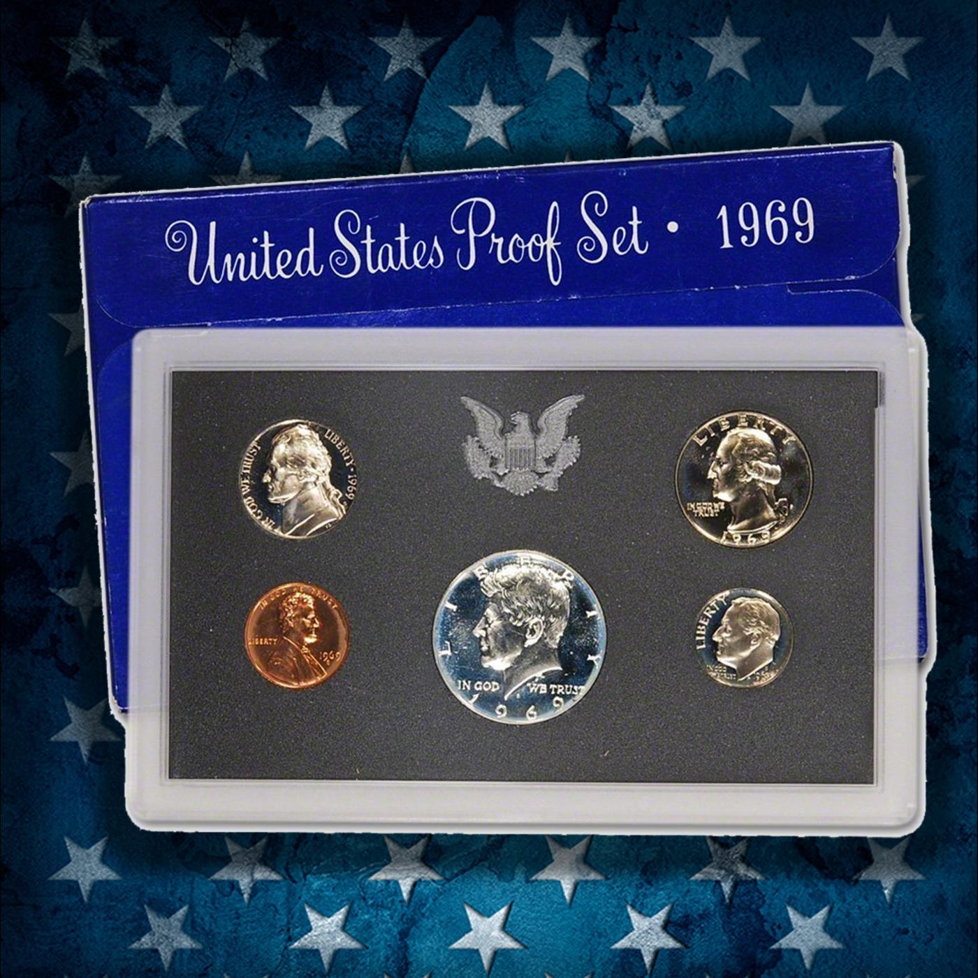 1968-1979 Proof Set Run 67 Coins 12 Complete Sets