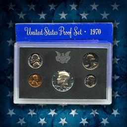 1968-1979 Proof Set Run 67 Coins 12 Complete Sets