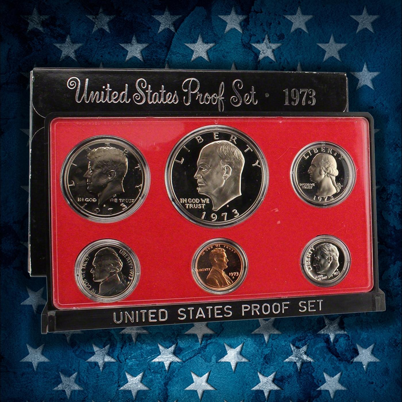 1968-1979 Proof Set Run 67 Coins 12 Complete Sets