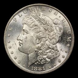 1881-s Morgan Dollar $1 Grades ms63
