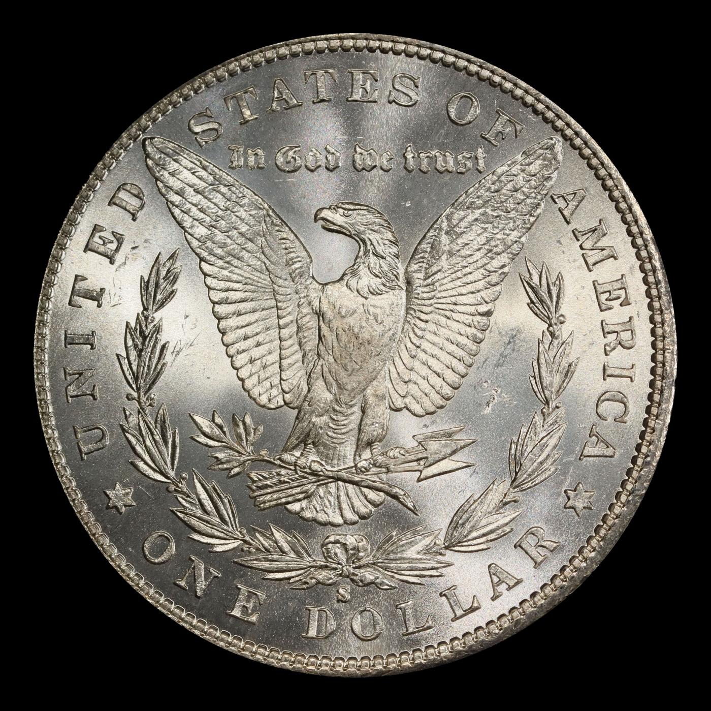 1881-s Morgan Dollar $1 Grades ms63
