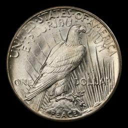 1928-p Peace Dollar $1 ms65 SEGS