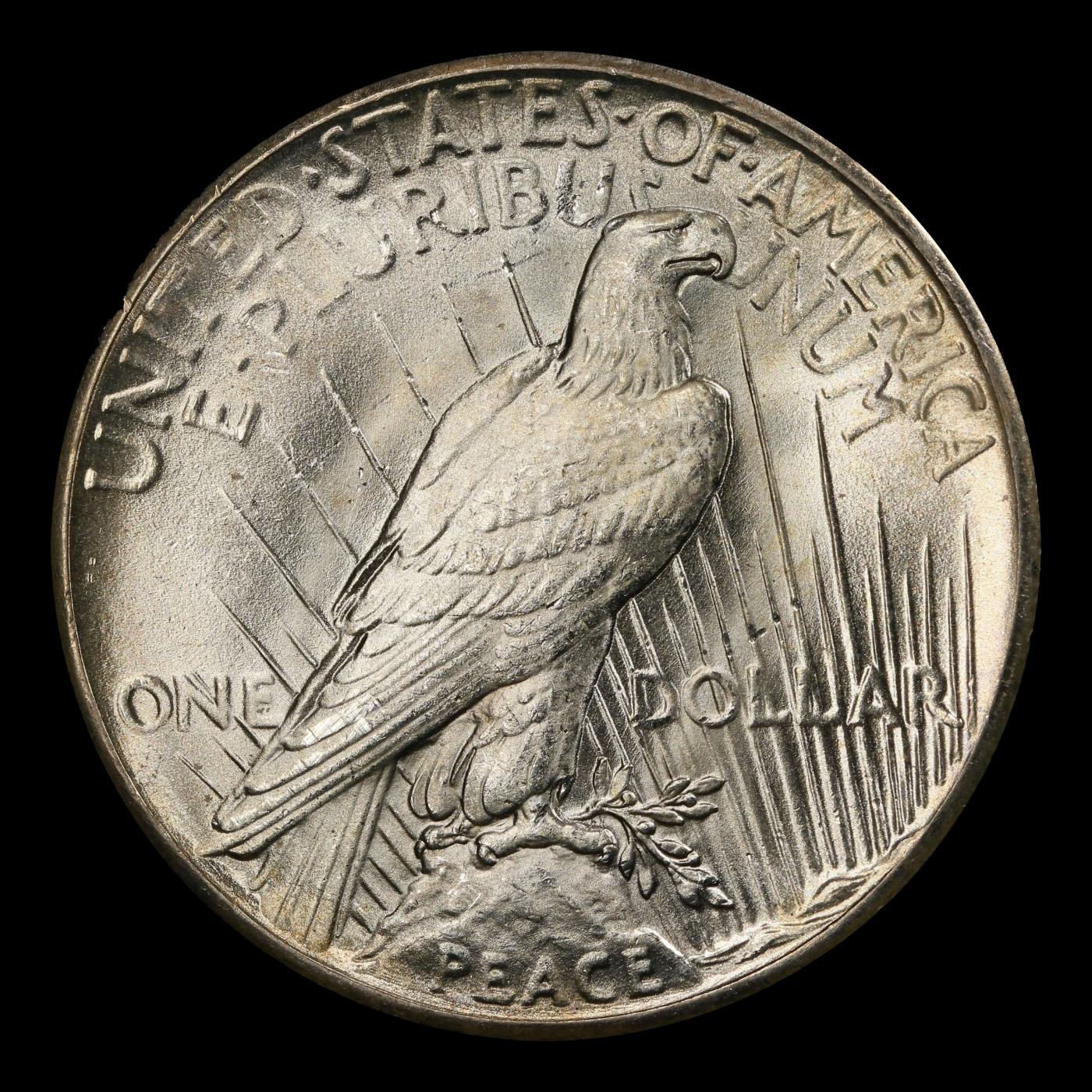 1928-p Peace Dollar $1 ms65 SEGS
