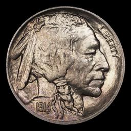 1914-s Buffalo Nickel 5c ms66 SEGS