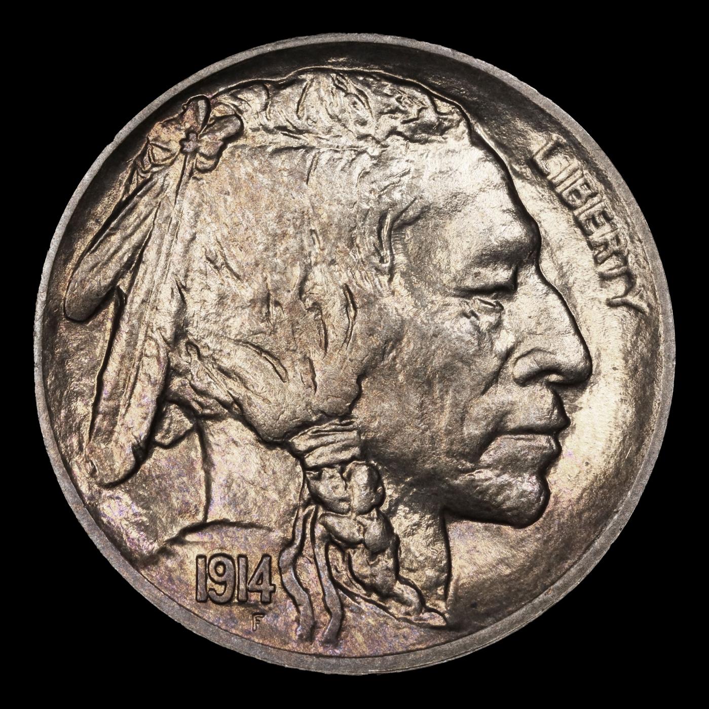 1914-s Buffalo Nickel 5c ms66 SEGS