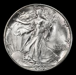 1941-s Walking Liberty Half Dollar 50c Grades ms65+