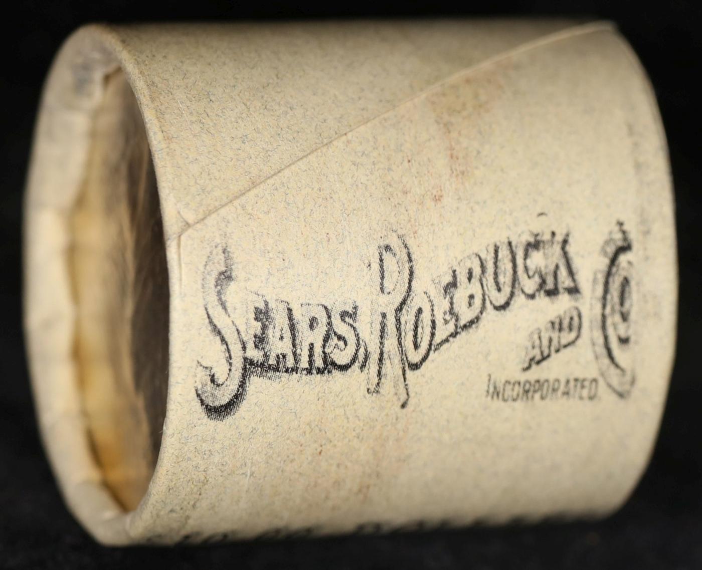 OY- 10 Coin Mixed Morgan/Peace SEARS UNC Dollar $1 Roll Morgan 'P' Rev/Peace 'P' Rev Ends