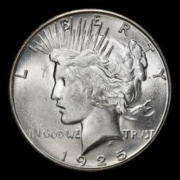 1925-s Peace Dollar Near Top Pop $1 ms64+ SEGS
